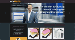 Desktop Screenshot of aixpad.de